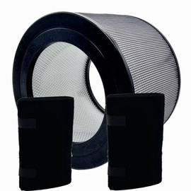 Can-Meageren Replacement H13 HEPA Filter Compatible with Honeywell 11500 (EV-15), 11520, 17200, 18150, 50150, 51500，61500 Series Air Purifier, Part No. 21500 (1 Hepa +2 Carbon Pre-Filter)