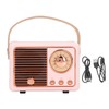 Portable Bluetooth Speaker Mini Compact Wireless Retro Support Radio Program
