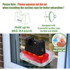 HCGADON Window Hummingbird Feeder with Strong Suction Cup, Plastic Hummingbird