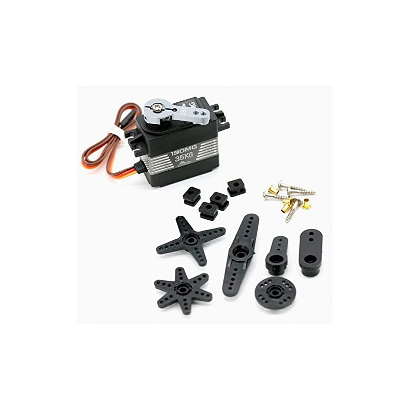 Powerhobby 190MG 1/10 35kg High Torque Metal Gear Waterproof HV