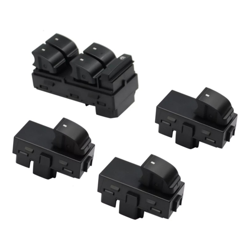 Geartronics 4pcs 22864837 For 2007-2017 GMC Acadia Power Window Control