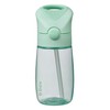 b.box Drink Bottle with Straw, Lightweight, Durable, Crack-resistant, Leak Resistant,