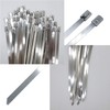 (100 pieces) Stainless Steel Cable Ties 4.6 mm x 300/400