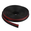 Terisass Car Door Seal Strip Z-Shape 4M Car Truck Door