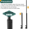 JQDML 34 Inch Stroke Linear Actuator 12V Heavy Duty 440lbs/2000N