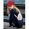 Edoneery Baseball Cap for Kids-Adjustable Washed Cotton Golf Toddler Hat