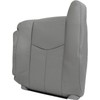 Priprilod # 922 Gray Leather Driver & Passenger Bottom &
