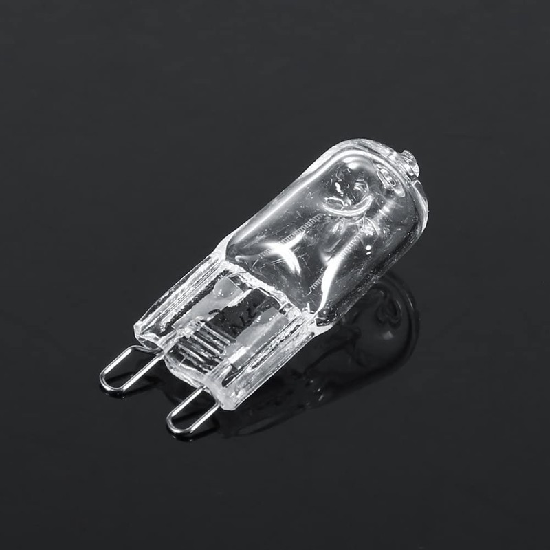 Foco halógena G9, 120 V, 40 W, 10 unidades, base