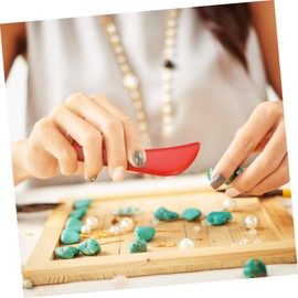 Gatuida 2pcs Agate Jewelry Polisher Tools Convenient Hand Polishing Burnisher for Smooth Jewelry Maintenance for Jewellers and DIY Enthusiasts