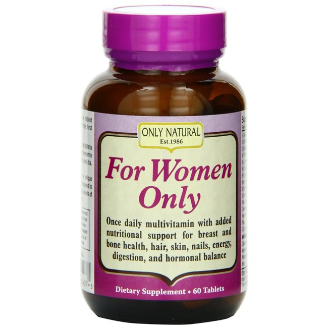 Only Natural for Women Only, 60-Count