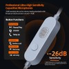 KZ M2 USB C IEM Cable con doble micrófono, DSP