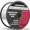 ARCCAPTAIN Stainless Steel MIG Solid Wire ER308L, 030-Diameter 2-Pound Stainless