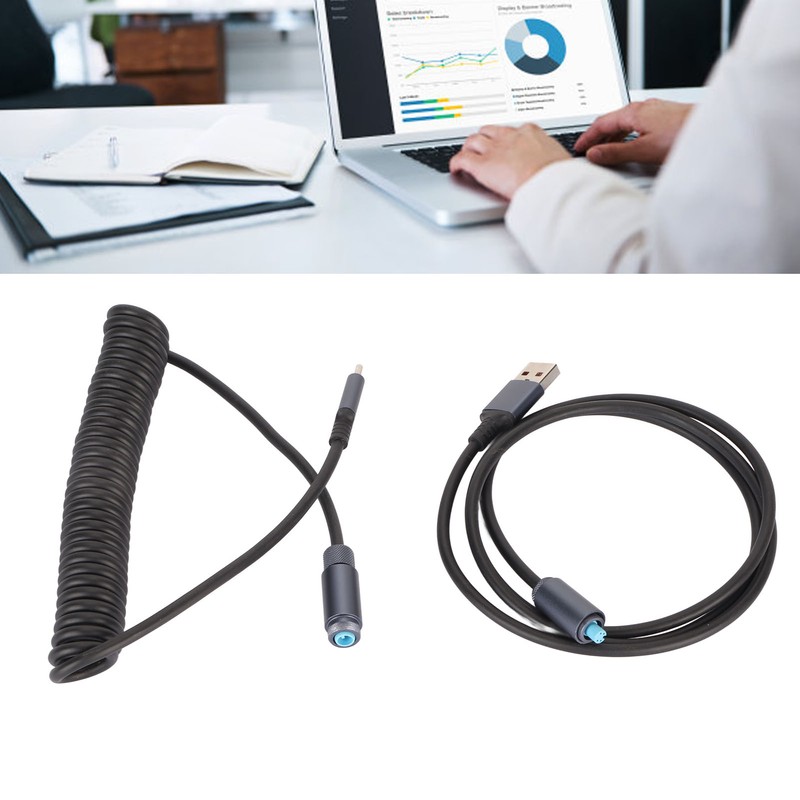 USB to Type C Keyboard Cable Maximum 9.8ft 4Pin Aviation