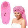 Elebox Gorro Ducha Extragrande Trenzas Cabello Rizado Rastas Gorros Largos