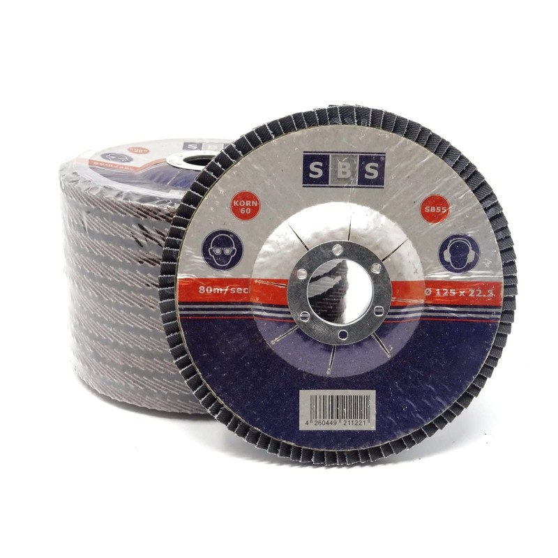 SBS Fan Lock Washer 115 mm / Grain Size 60