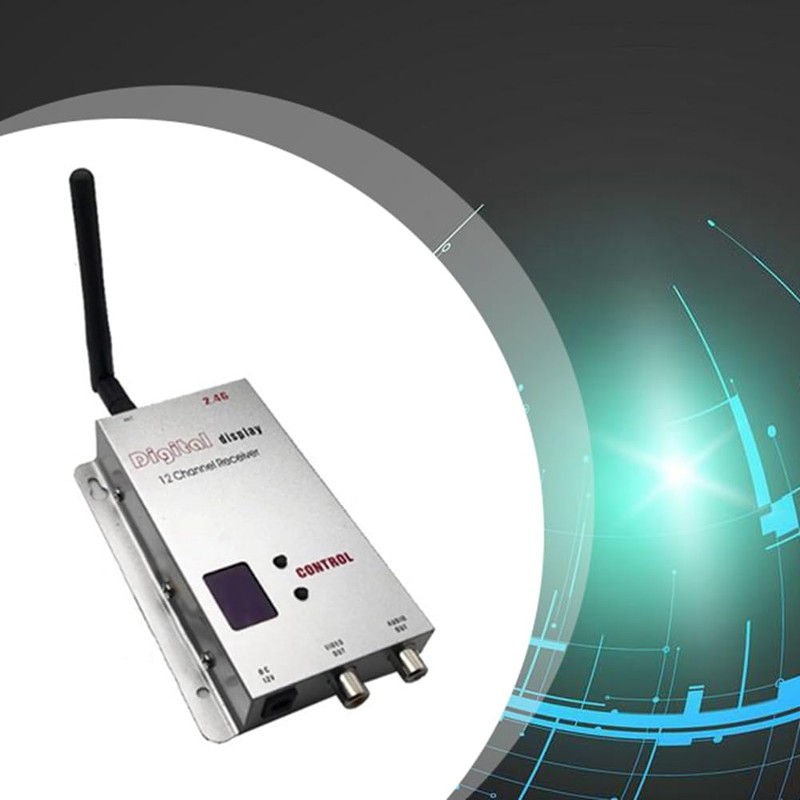 Peakloong 2.4G 12CH for FPV VRX Audio Video Receiver for