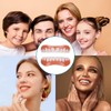 4 Pairs of False Teeth Veneers, Dentures Temporary Teeth, Safe