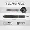 WINMAU Darts Callisto 23g 90% Professional Tungsten Steel Tip Darts