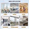2 Rolls Window Security Film 17.3in X 9.84ft, Shackcom Tempered