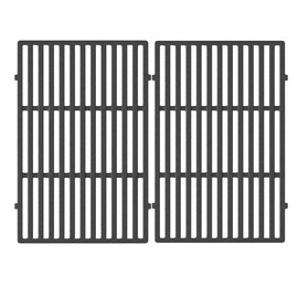 Blackhoso 7638 7639 7527 65906 Grill Grates for Weber Spirit E-310 E-320 S-310 300 Series Spirit II E-310 SP320 Cast Iron Grids Weber Smokefire ex4 ex6 Grates, Genesis Gold B/C Gas Grills