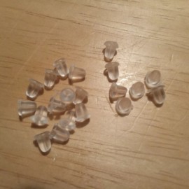 Unbranded 30 New Rubber Earring Back