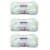 Bernat Bulk Buy Pipsqueak Yarn (3-Pack) Funny Bunny Print 162059-59744