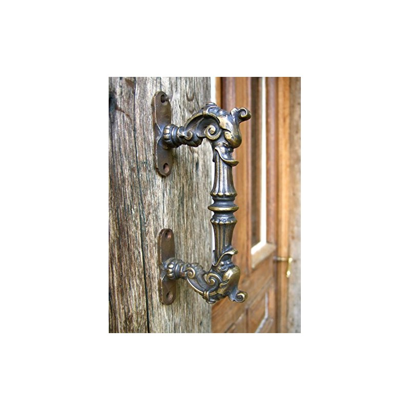 Antikas – Handle, Door Handle In Wilhelminian style, Fabel, Iron