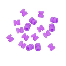 iRCMATRC Stretchy Soft RC M3 Rubber Damper Balls Anti-Vibration Washer Damping Spacer for F4 F7 FPV Racing Flight Controllers Drone Accessories (60pcs) (Mix Color)