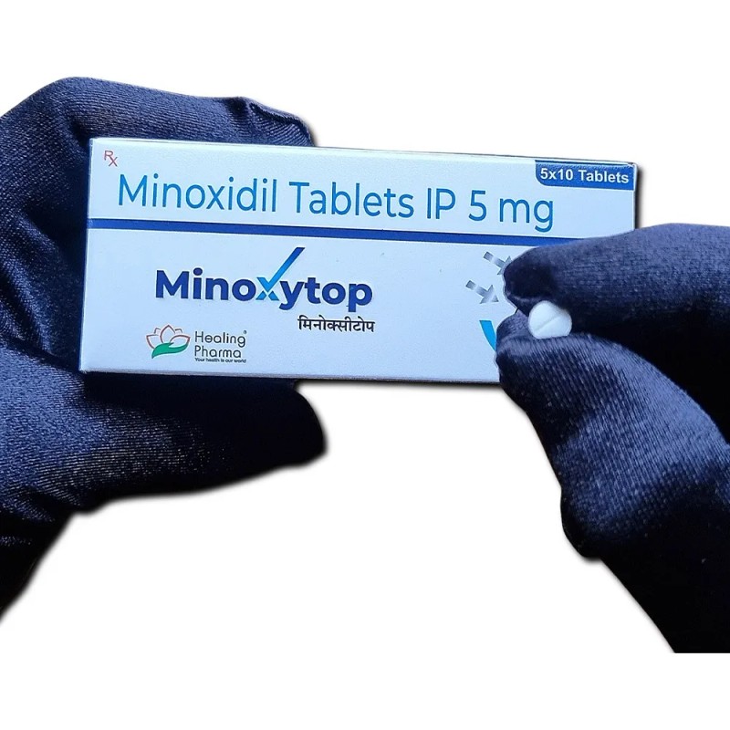 Minoxidil 5mg 50 Tabletas Minoxytop