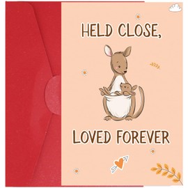 Cheerin Mother's Day Card - Funny and Sweet Mother's Day Cards with Envelope for Mom - Hilarious Card for Mother, Stepmom, or Grandma from Daughter or Son
