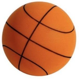 Silent-Basketball, Silent-Basketball-Dribbling-Indoor, Quiet Foam-Basketball, Mute Basketball, Indoor Training Basketball Gift for Youth Athletes No.7（18cm 21cm 24cm） - size: 24cm