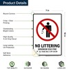 No Littering Minimum 50 Fine Miss Code Ann 97 15