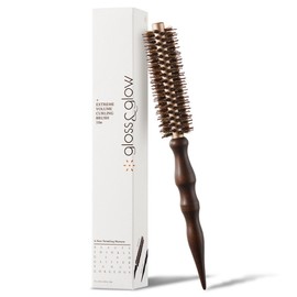 Gloss & Glow Volume Root Volume Roll Brush Rollbit No. 1 11 Pie, Brown, 1 Piece / 글로스앤글로우 볼륨팍팍 뿌리볼륨 롤브러쉬 롤빗 1호 11파이, 브라운, 1개