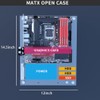 DIY Acrylic Open Frame PC Case for MATX, ITX Motherboards