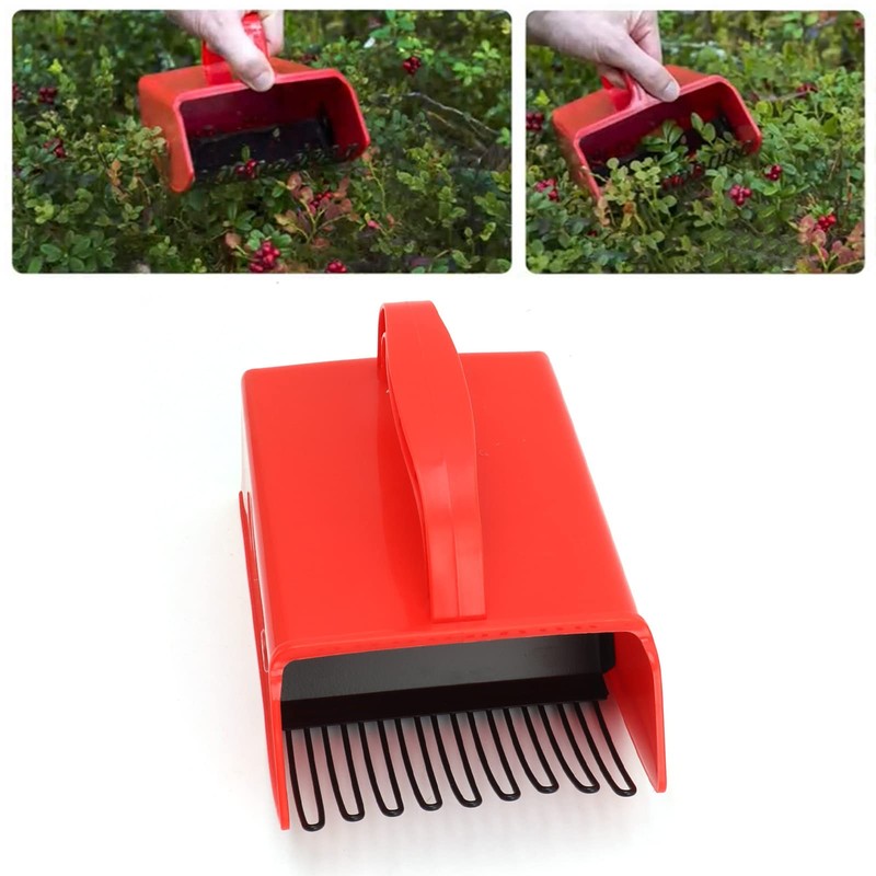Berry Picker, Metal Blueberry Picker Tool with Metallic Comb, Blueberry