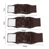 Amaliy Pack of 3 Washable Dog Nappies for Male Dogs