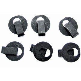 Retro-Motive Throttle Cable Clips- Fits 1/4" Rod with 5/32" Groove- Qty.6- Fits Chevy Truck #1063