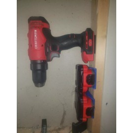 CRAFTSMAN 20V BATTERY  AND TOOL MOUNT / HANGER / HOLDER - FREE SHIPPING!