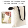 127-7040 Leaf Blower Vac Bag Compatible with Toro Leaf Blower