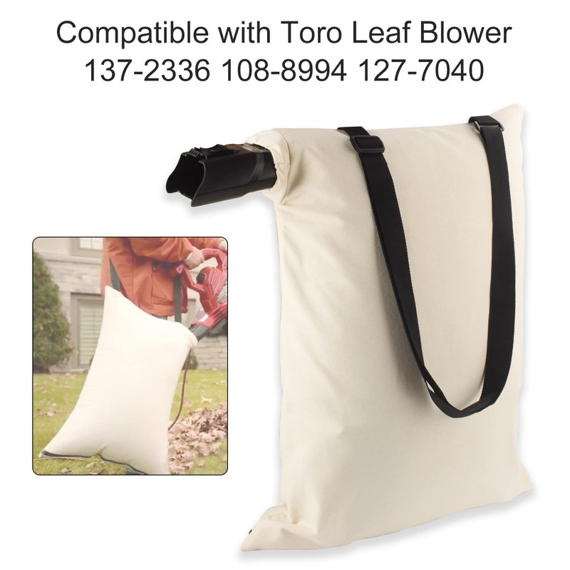 127-7040 Leaf Blower Vac Bag Compatible with Toro Leaf Blower