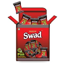 Swad Meetha Pan Candy Gift Box (Original Paan Flavour with Saunf, Kesar & Mint) 125 Toffee x 1 Box Pack