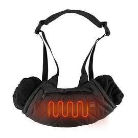 Gobesty Heated Hand Warmer, Heated Hand Muff 3 Gears, Electric Heated Gloves, Hand Warmer Bag, Heating Gloves for Outdoors, Golf, Hiking, Snow, Football, Camping