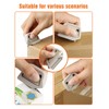 2 PACK Magnetic Box Cutter, Retractable Utility Knife with Ceramic