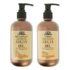 Kit Capilar GD3 Argan Oil para Restauración y Definición de Rizos con Mascarilla y Crema de 290 mL c/u