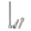 30pcs M5-0.8 x 45mm Socket Head Cap Screws, 18/8 Stainless