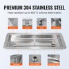 VEVOR 24 x 8 inch Drop-in Fire Pit Pan, Rectangular