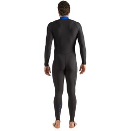 Cressi Skin Full Body Rash Guards, Black/Blue, XL