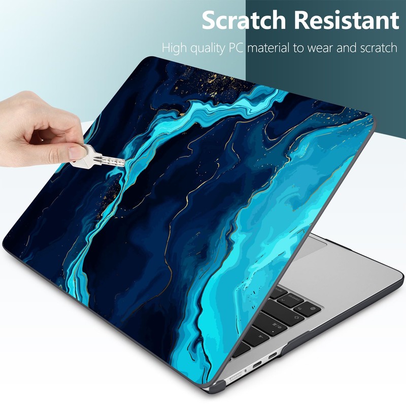 DONGKE Compatible with M4 MacBook Air 15 inch Case 2025