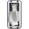 Powermaster S6354 Rectangular Bulkhead Light, 100 W, Black