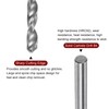 sourcing map 2pcs Solid Carbide Drill Bits 2.5mm C3/K10 Tungsten